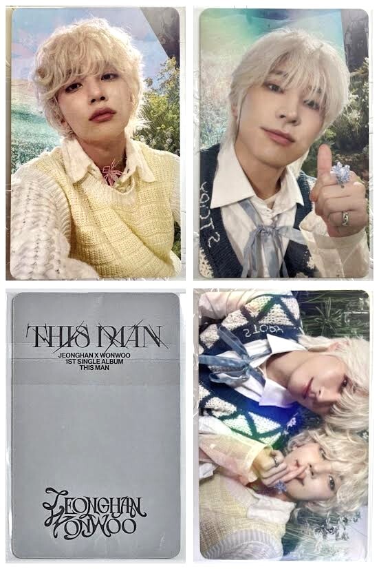 SEVENTEEN THIS MAN ポップアップ ジョンハン トレカ SEVENTEEN THIS