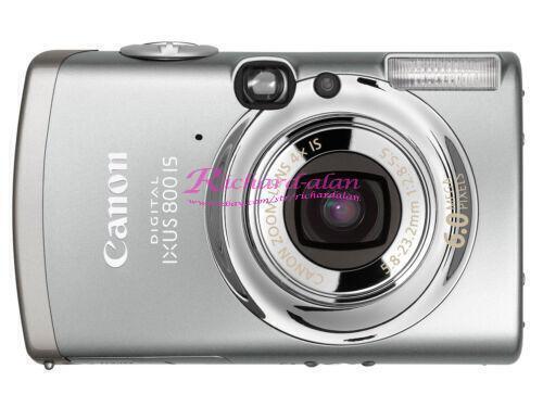 Canon IXUS 800 IS 6.0MP CCD Vintage Digital Camera - Silver 100