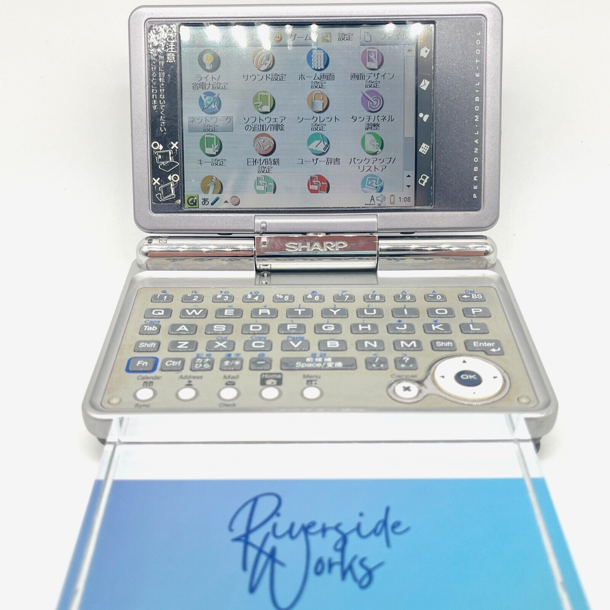 SHARP Zaurus SL-C1000 PDA Confirmed Operation Retro Console Used