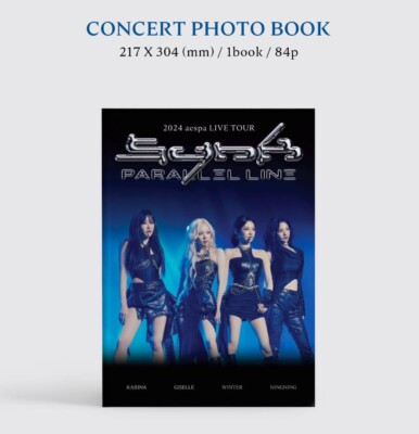 aespa AESPA LIVE TOUR SYNK : PARALLEL LINE PHOTO BOOK PHOTOBOOK +
