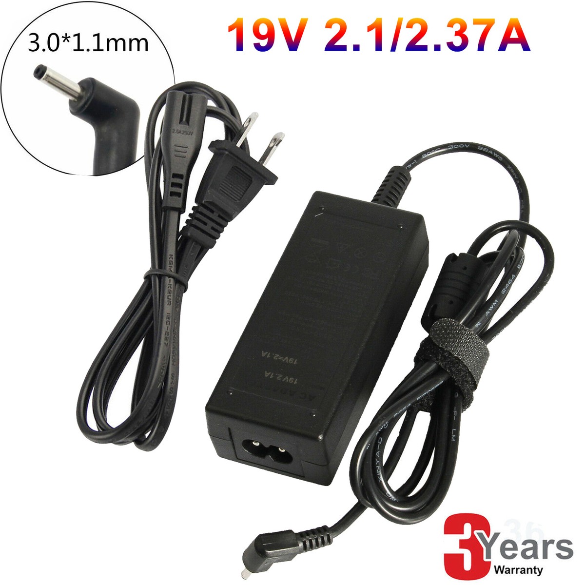 For ACER Chromebook 15 CB3-531 CB3-532 Laptop AC Charger Power
