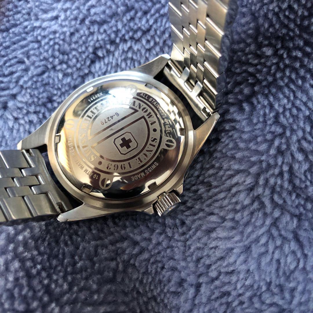 Wristwatch Hanowa 6-4279 Watch 14648X Silver Swiss Military