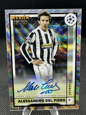2022-23 Topps Merlin UCC - #AC-ADP Alessandro Del Piero Silver