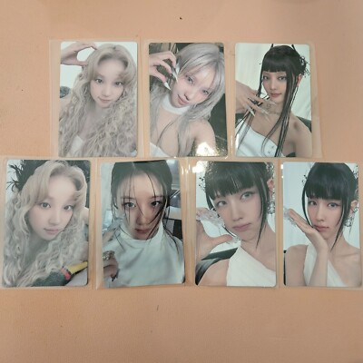 i-dle 8th Mini Album We are (USA Ver.) Official Photocard idle