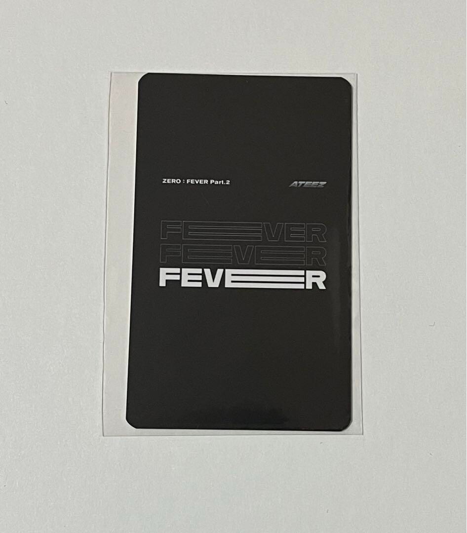 Ateez San 6th Mini Album Zero Fever Part.2 Official Photocard