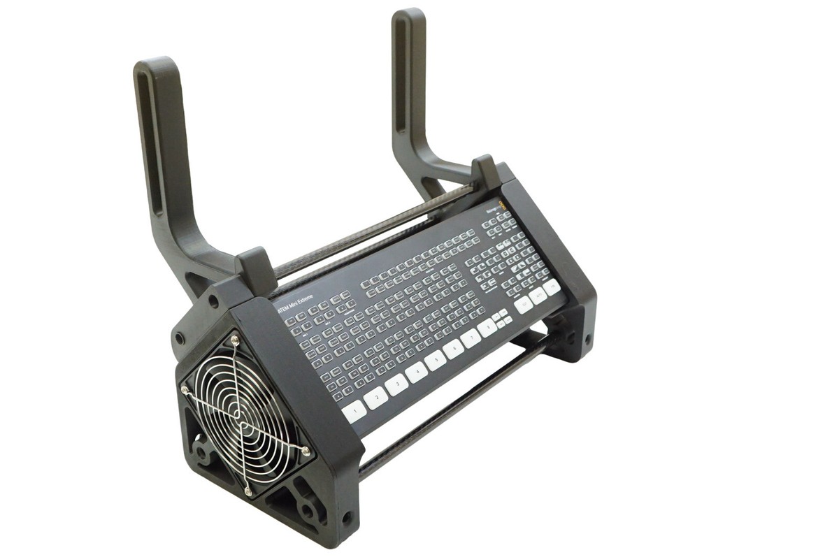 Cooling Fan Pro Streamer Stand Tower + Monitor Holder for ATEM