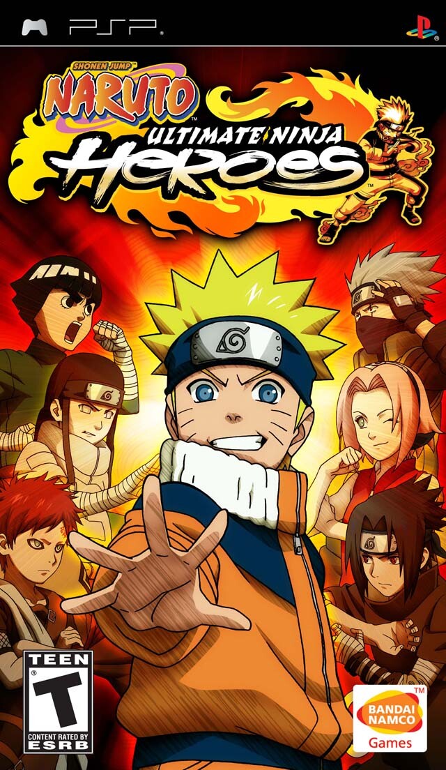Naruto: Ultimate Ninja Heroes - Playstation Portable PSP Disc only