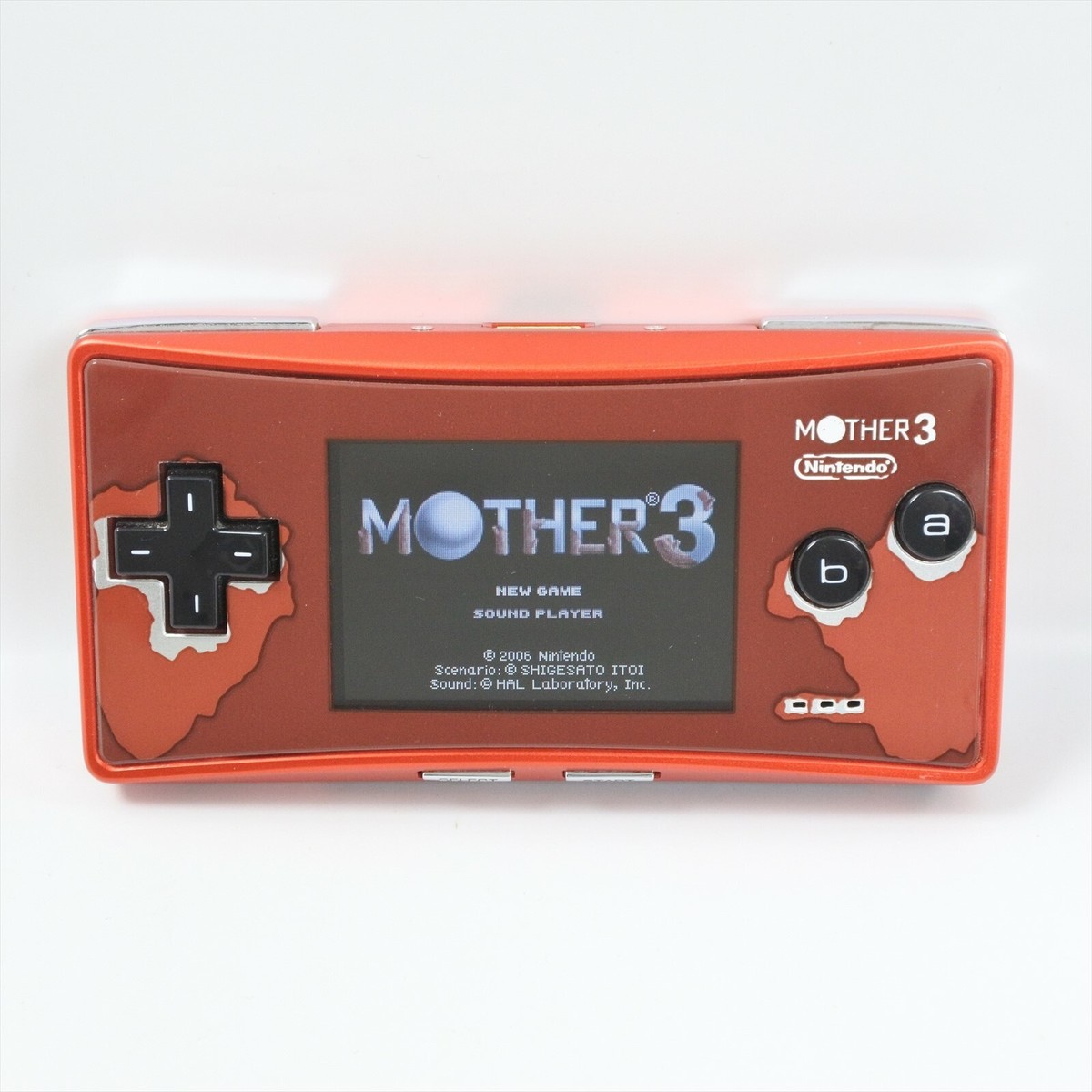 MOTHER 3 DELUXE Boxed Limited Gameboy Micro Console OXY-001