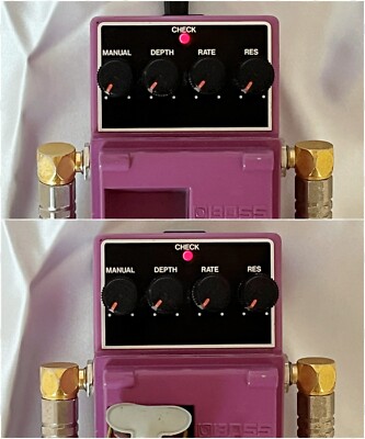 BOSS BF-2 Flanger 1983 W/Box Vintage Guitar Pedal Made in japan