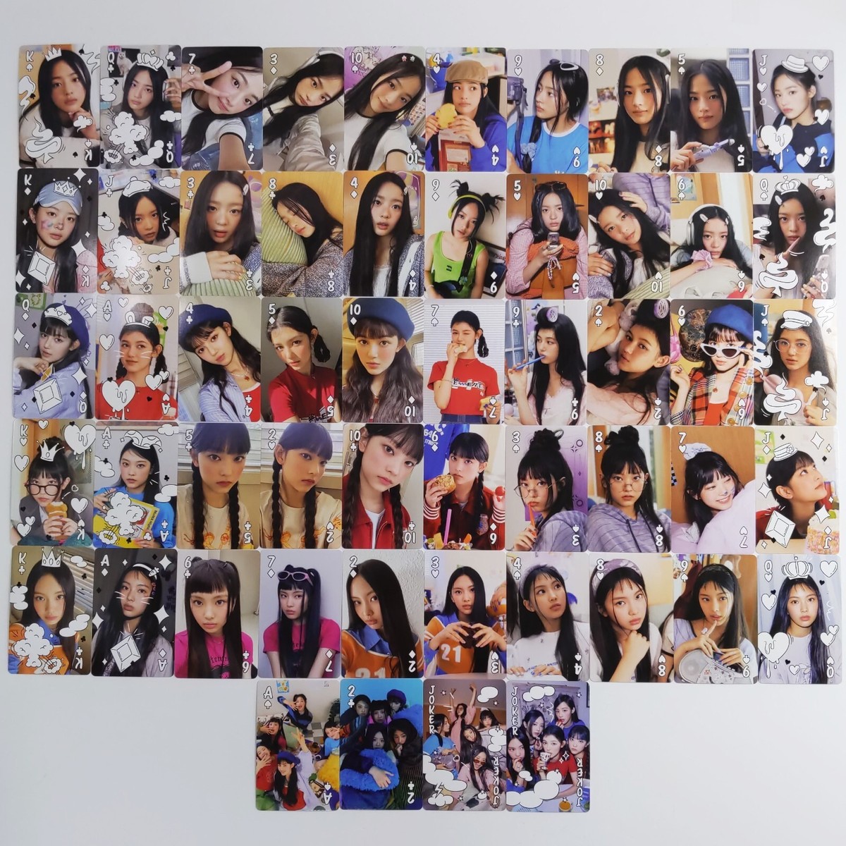 New Jeans 2023 Season's Greetings Playing Cards Photocard KPOP K