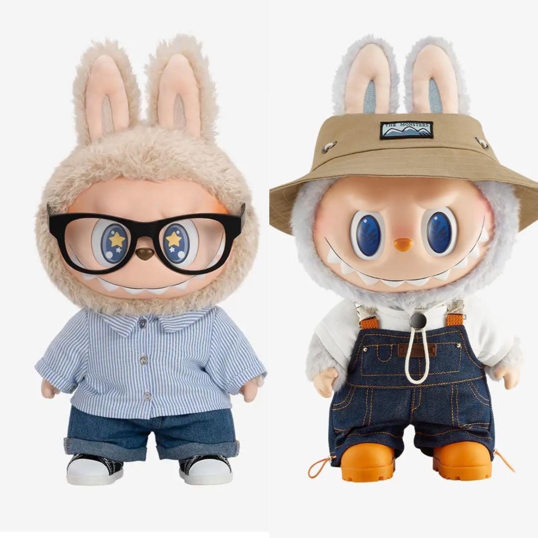 POPMART FLIP WITH ME Vinyl Plush Doll LABUBU THE MONSTERS FALL IN