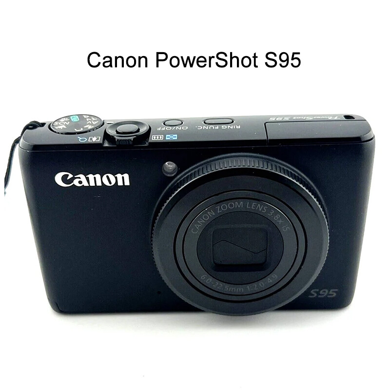Canon PowerShot S95 10MP 3.8x Zoom Digital Camera | eBay