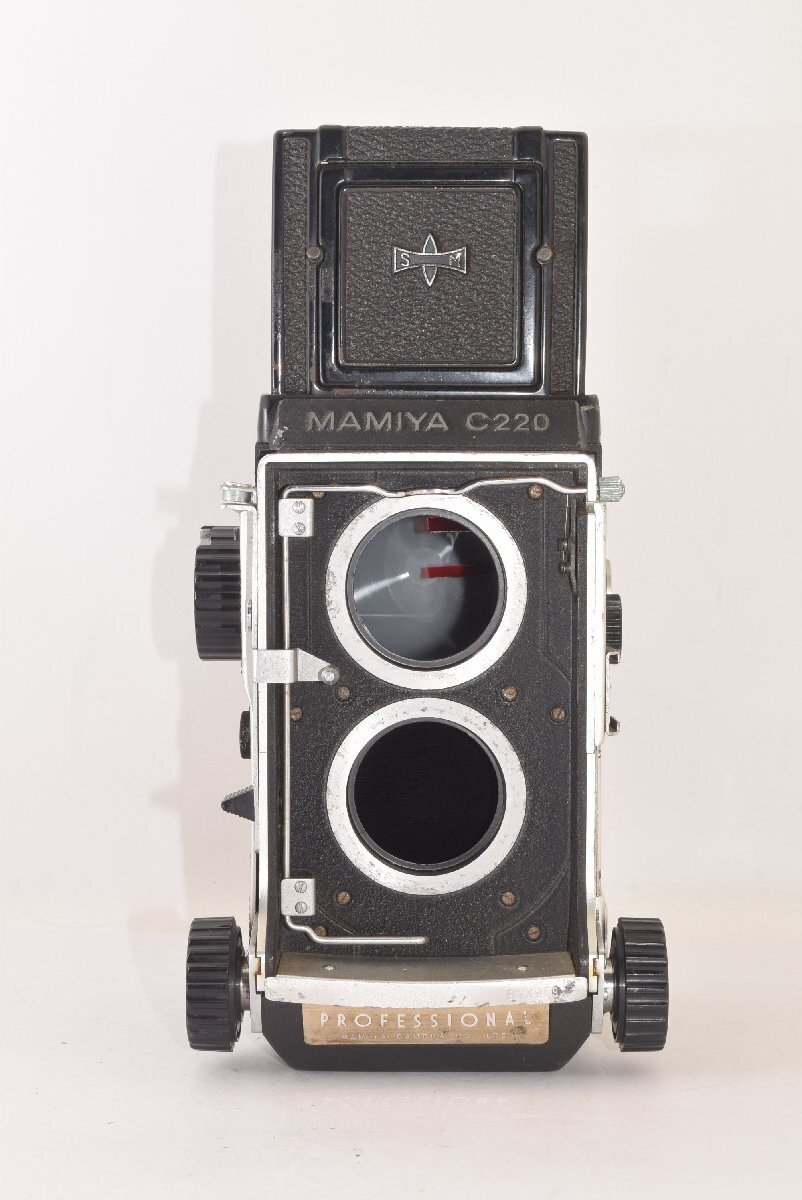 実写確認済整備品】マミヤC220プロフェッショナル／セコール80mmf2.8付