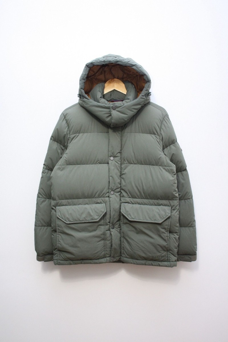 Montbell Green Puffer Down Jacket Men's Small | eBay