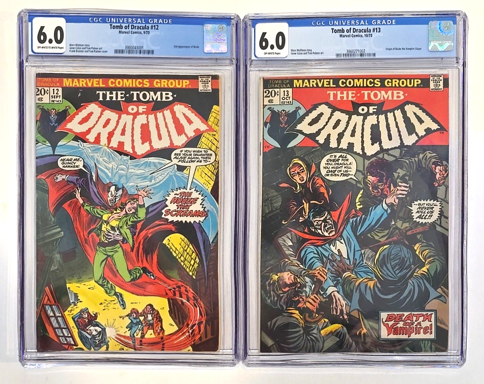 アメコミリーフ Tomb of Dracula #12 CGC 6.5 アメコミリーフ Tomb of