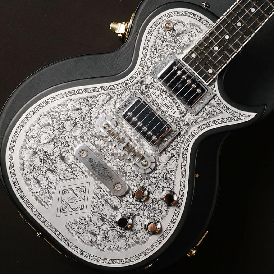 Zemaitis MFG-AC-24 Diamond & Z Black made in japan w/hard case