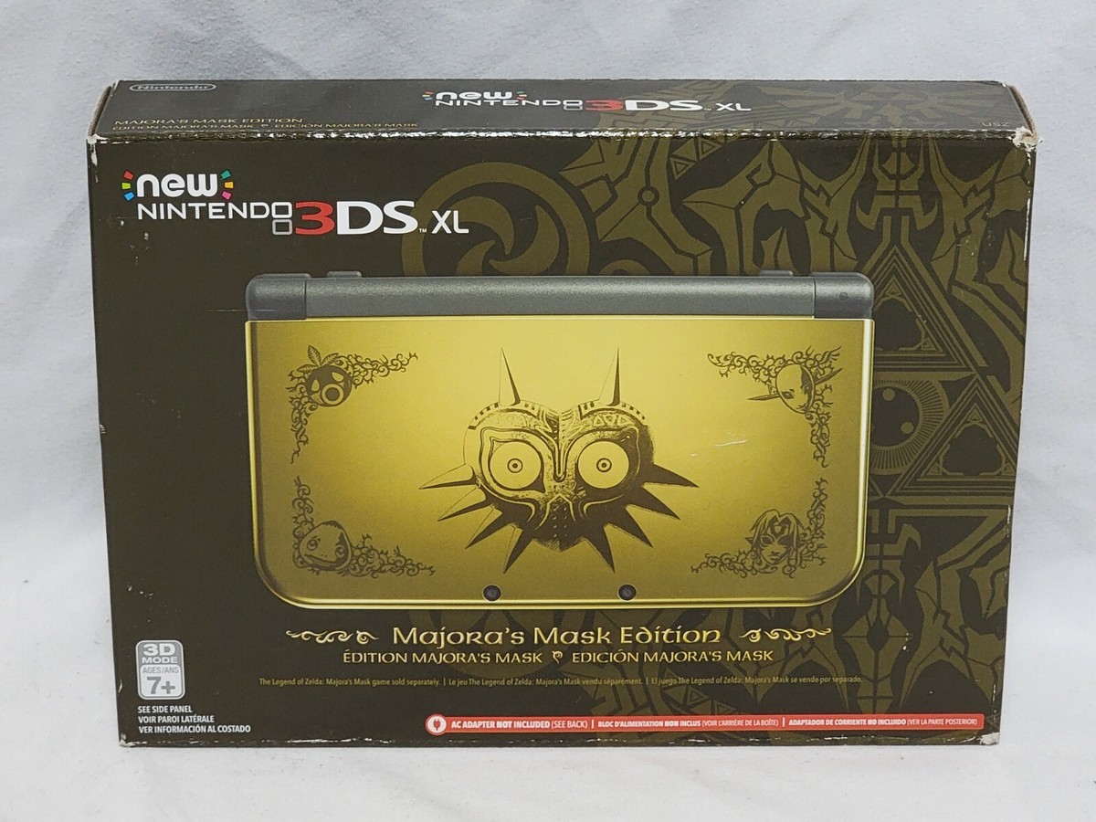 NEW (Read) New Nintendo 3DS XL Zelda Majora's Mask Edition Console