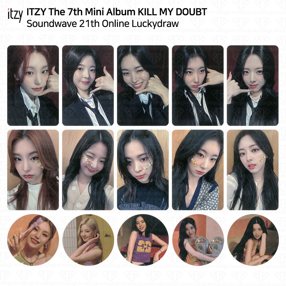 ITZY KILL MY DOUBT Soundwave 21th Online Lucky Draw Photocard