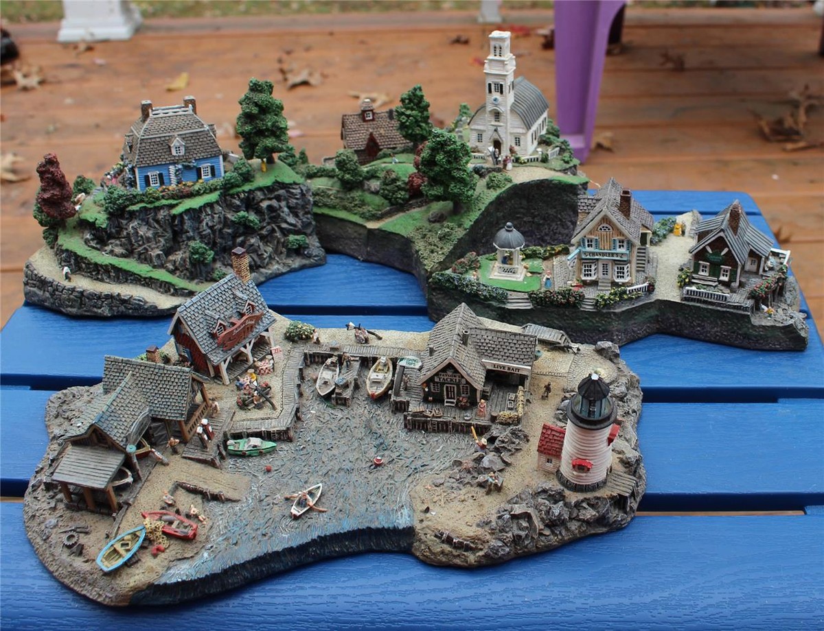 ダンバリーミントジオラマ F ishermans cove ダンバリーミント 海辺の