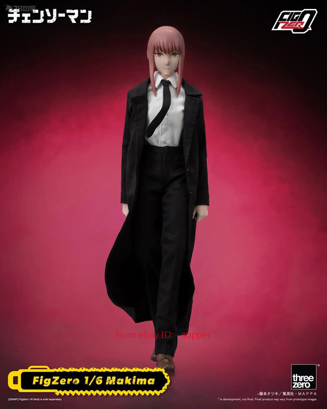 Threezero 3a Figzero Series Chainsaw Man Makima 1/6 Action Figure