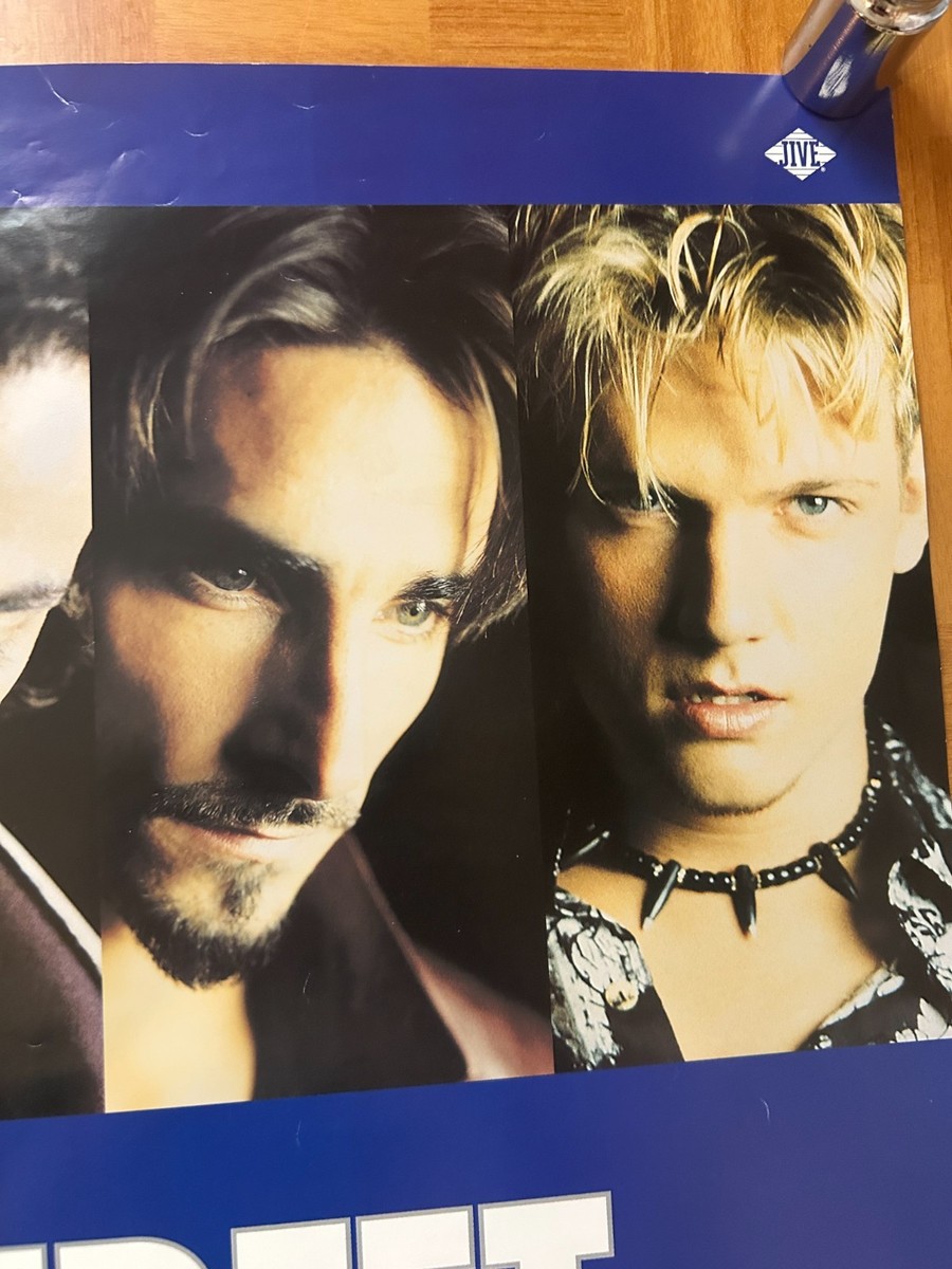Backstreet Boys / Black & Blue 2000 Japan Original Promo Poster B2