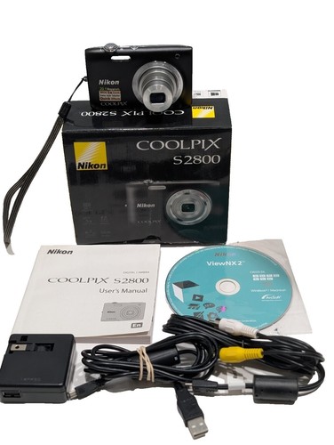 Nikon Coolpix E2500 2.0 Mega Pixel 3x Optical Zoom Silver Compact