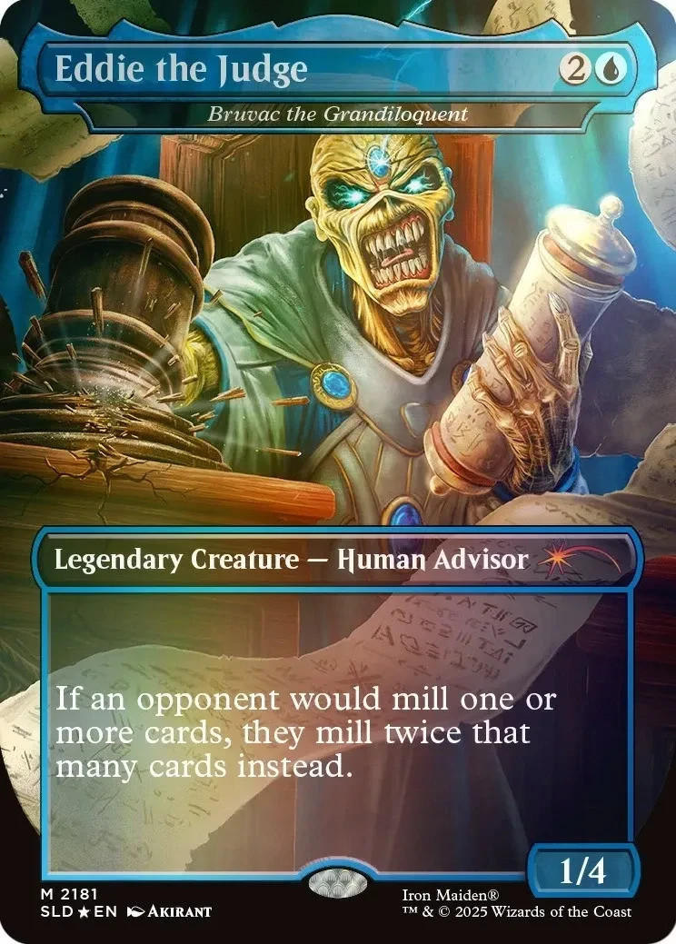 PSL] Magic the Gathering Secret Lair x Iron Maiden Eddie Unchained