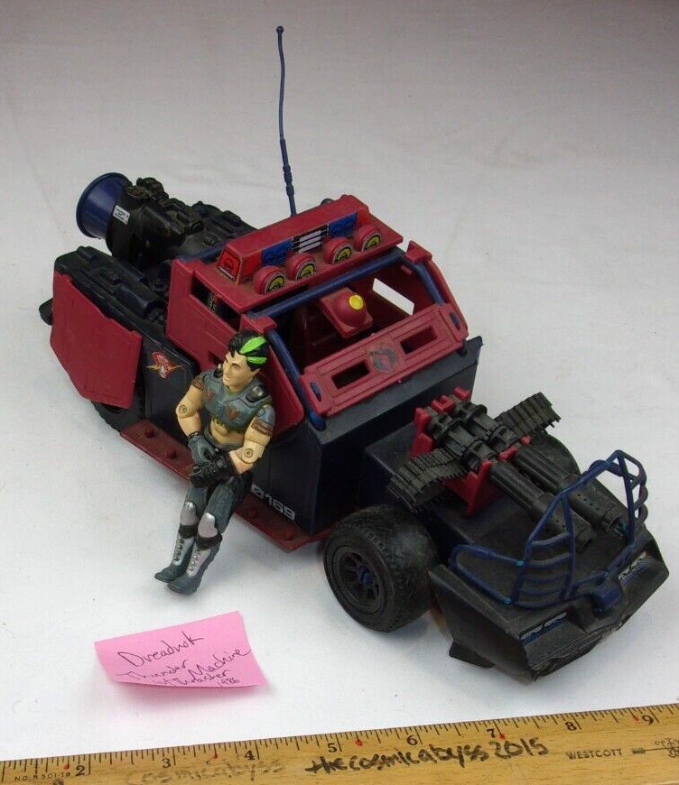 Dreadnok Thunder Machine with Thrasher driver GI Joe vehicle