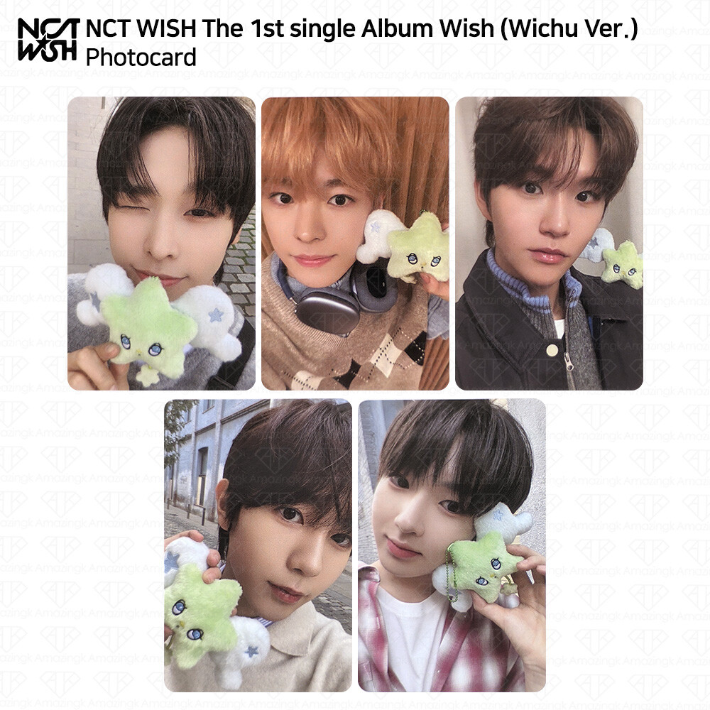 NCT WISH The 1st Single Album WISH Wichu Ver Official Photocard