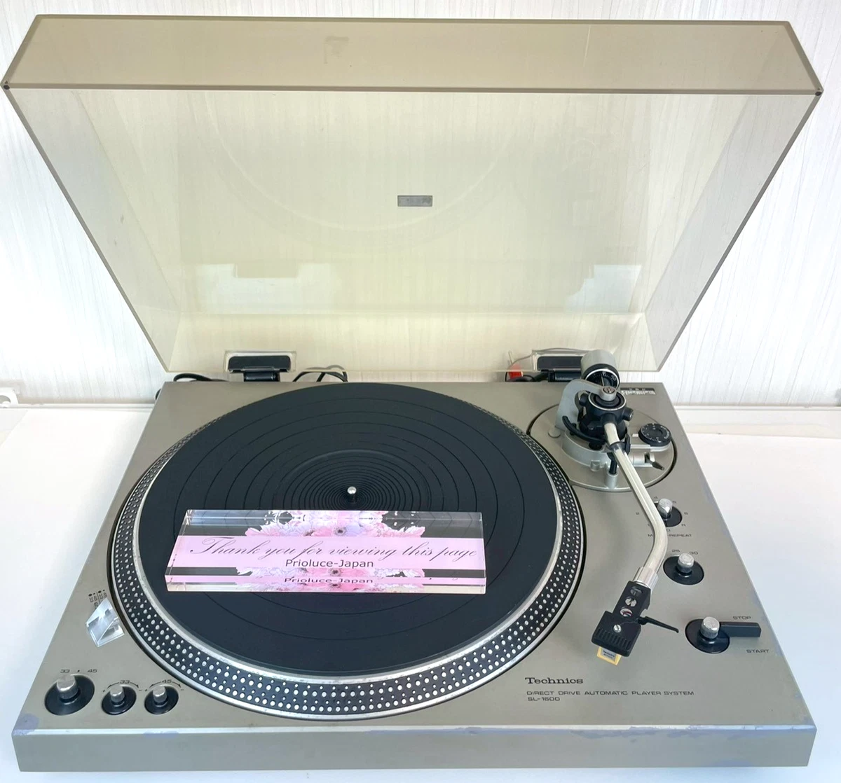 Technics Sl 1600 for sale - eBay