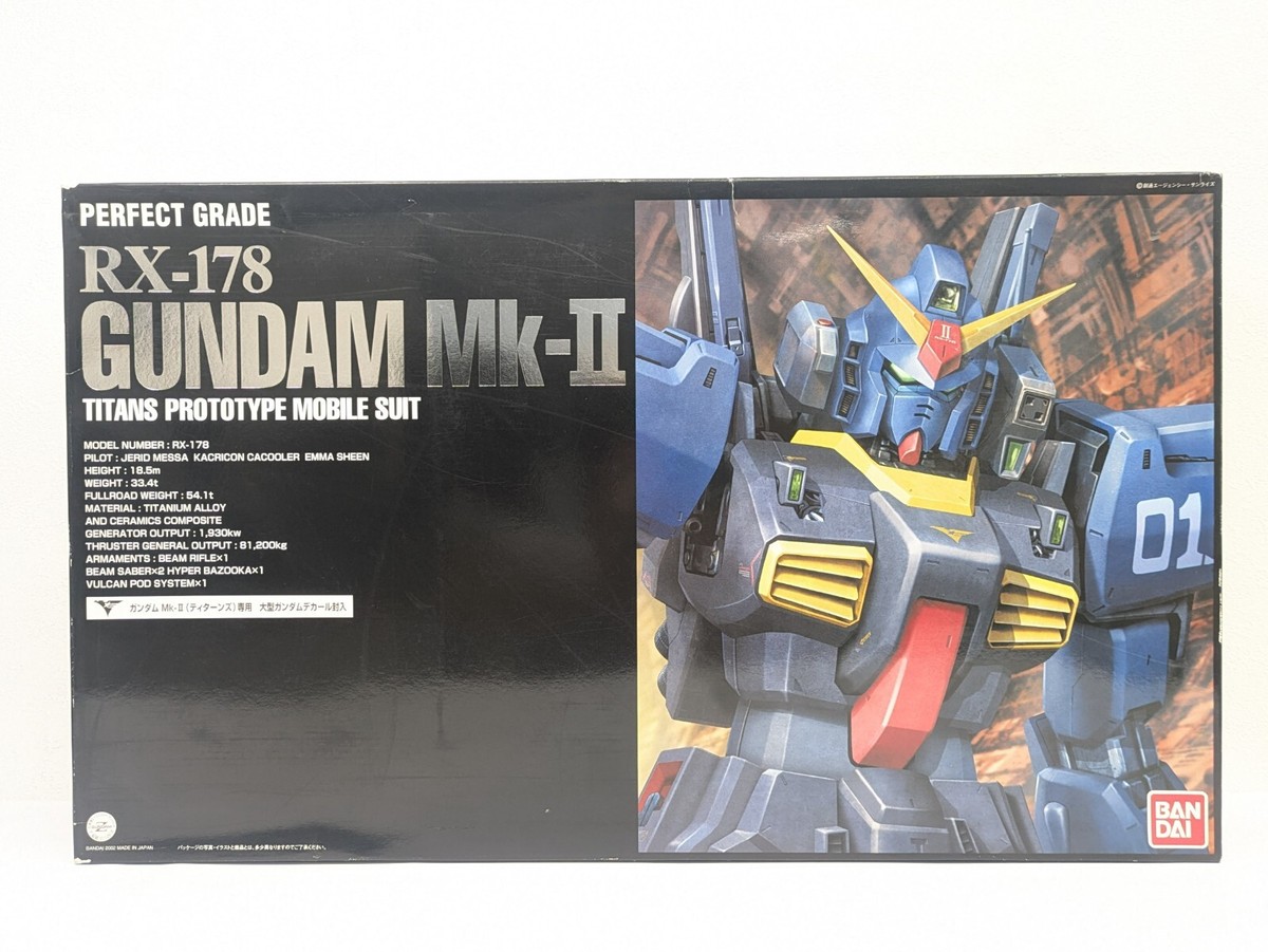 Bandai PG 1/60 RX-178 Gundam Mk-II Titans Color Mobile Suit Z