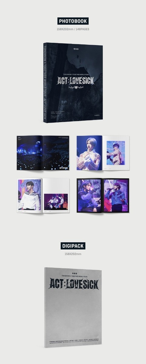 TXT - 2022 WORLD TOUR ACT : LOVE SICK IN SEOUL DVD | eBay