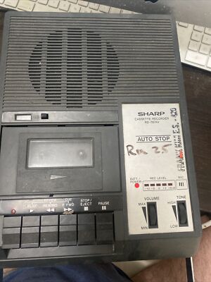 Vintage Sharp RD-767AV Cassette Player/Recorder | eBay