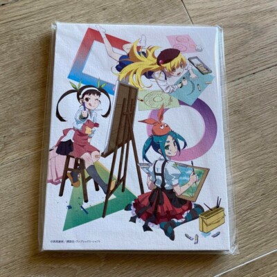 Monogatari Series 10th Anniversary Illustration Works Book Mini