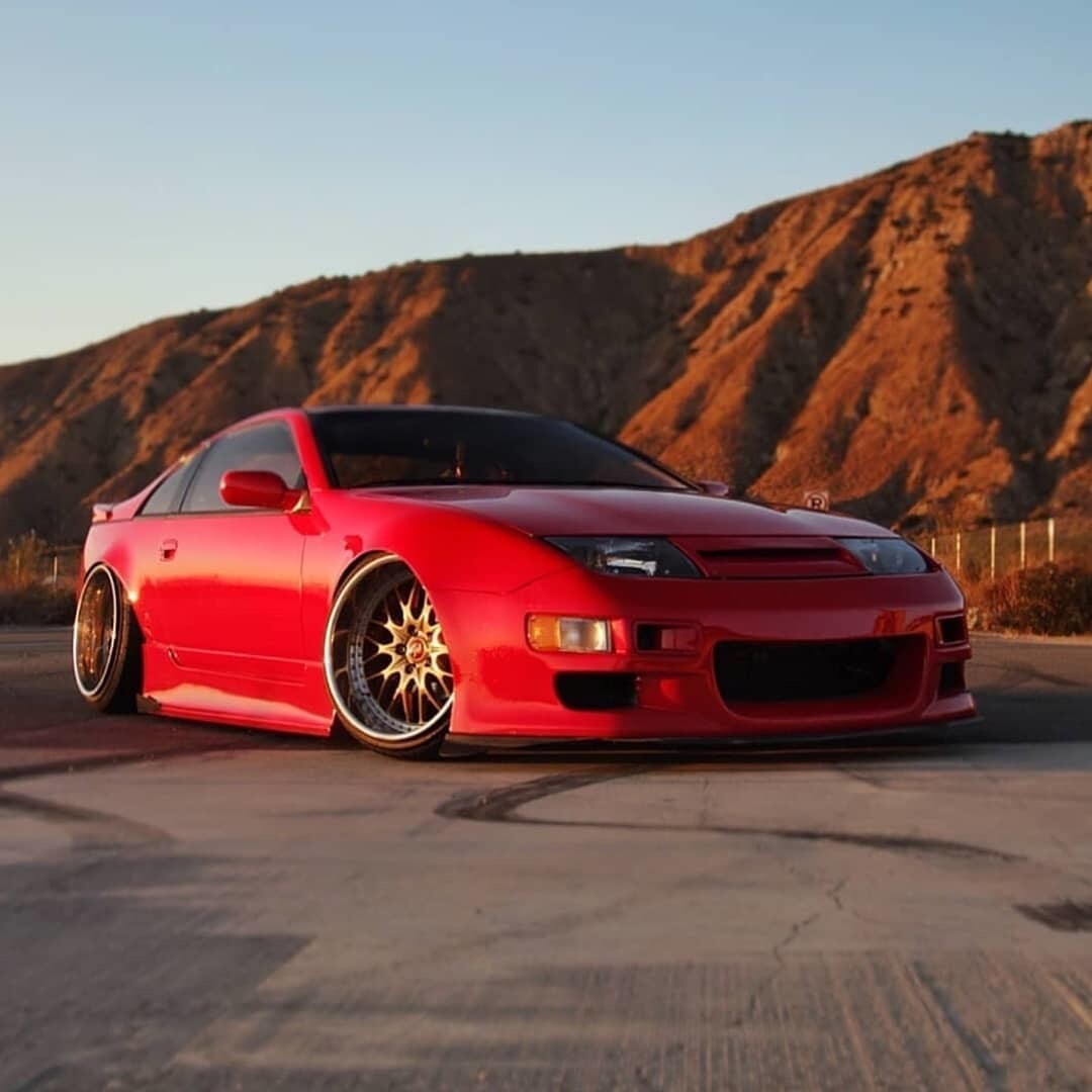 KBD Body Kits PMZ-K V2 2 Piece Side Skirts For Nissan 300ZX 1990