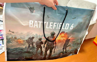 TGS 2025 Battlefield 6 Dog Tag w/ In-Game Code Japan Exclusive Not