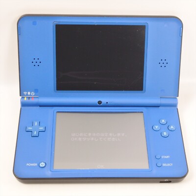 JUNK Nintendo DSi LL Console BLUE UTL-001 LCD Not working