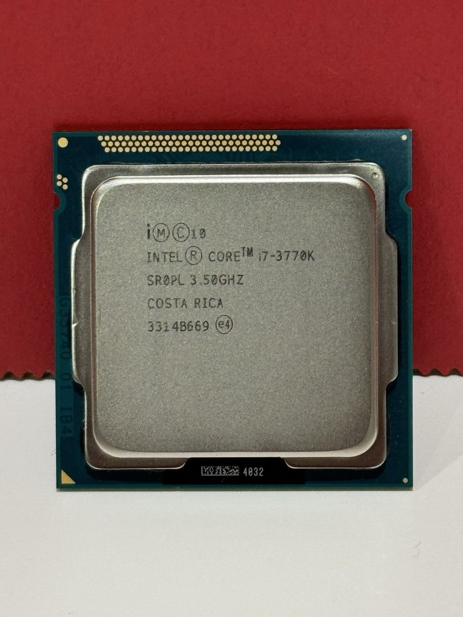 動作未確認⁄ジャンク扱いIntel Core i7-3770K 3.5GHz LGA1155 4コア8