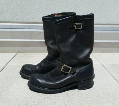 靴 90s vintage engineer boots grunge 27cm 90s vintage engineer
