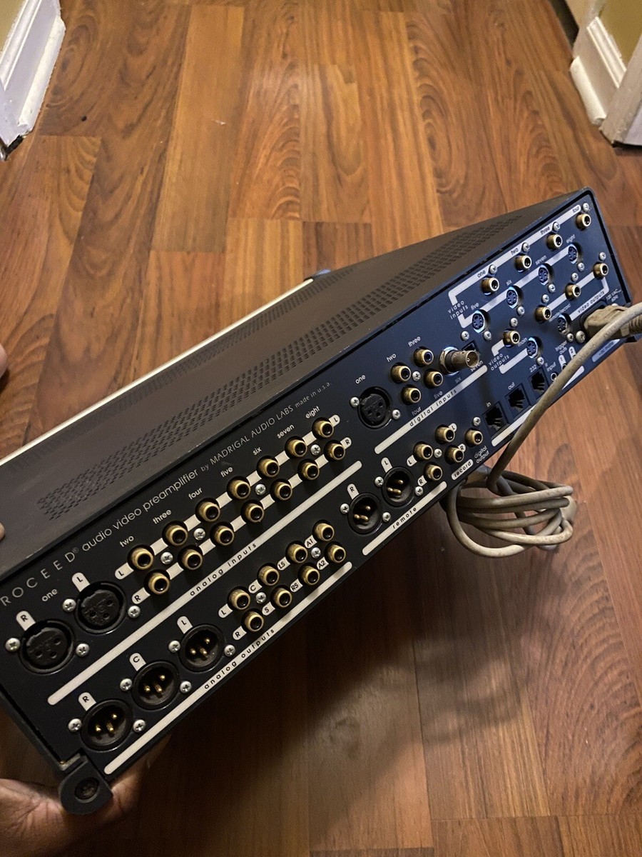 Proceed PR AVP / 12V S-Video NTSC A/V Preamp Audio Video | eBay