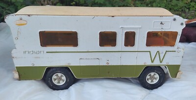 Vintage Tonka Mighty Winnebago Indian Camper Motorhome RV 1970's