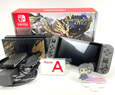 Nintendo Switch Monster Hunter RISE Edition HAC-001(-01)Console A