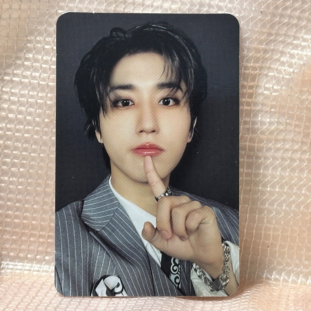 Han Official Photocard Stray Kids Hop Accordion Ver POB JYP Ent