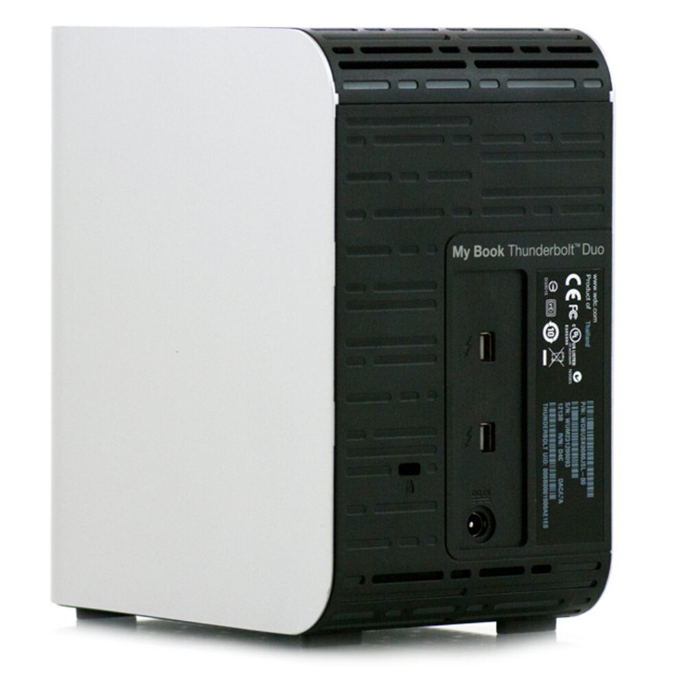 WD My Book 4TB RAID Thunderbolt Duo Dual-Drive External Hard Drive