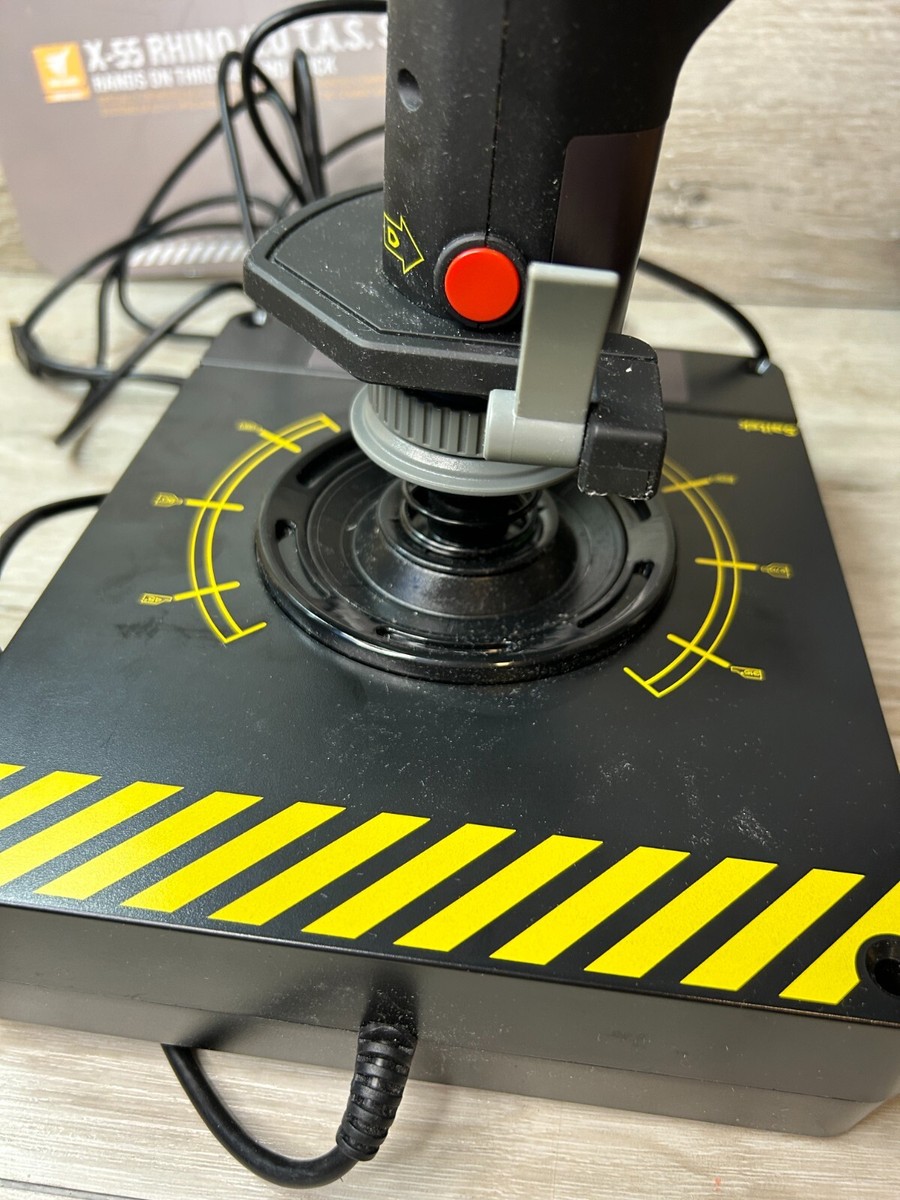 Saitek X-55 Pro-flight RHINO H.O.T.A.S. HOTAS Flight Simulator