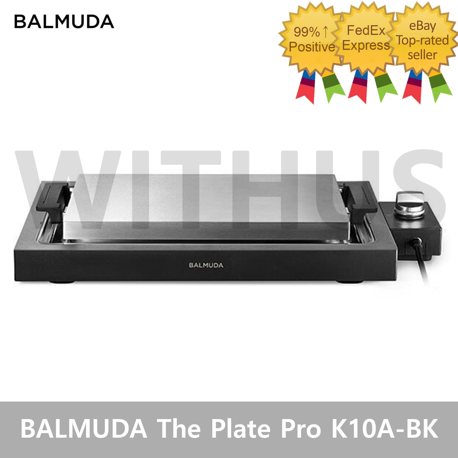 BALMUDA The Plate Pro Stainless Steel Hot Plate K10A-BK AC 220V