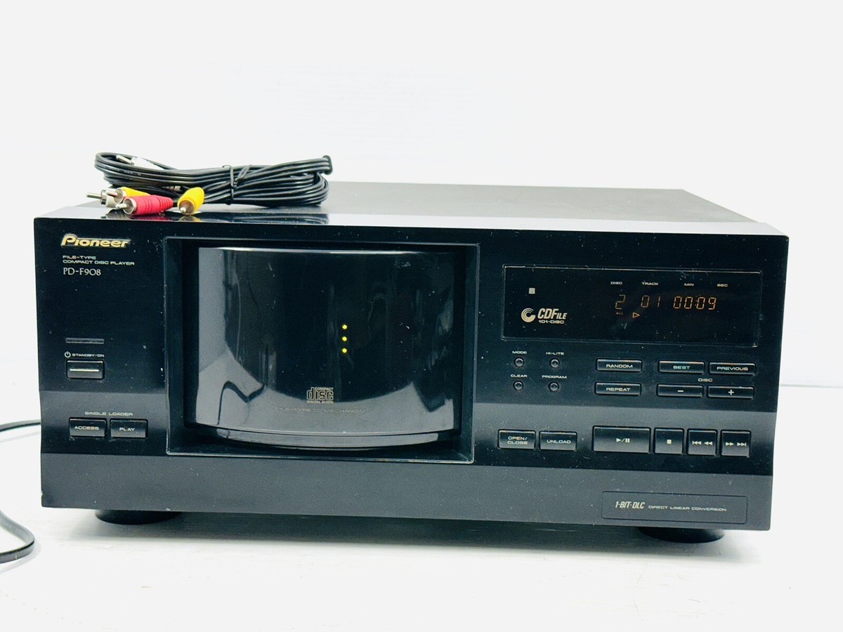 Pioneer PD-F908 File Type Compact Disc Player 101 CD Changer