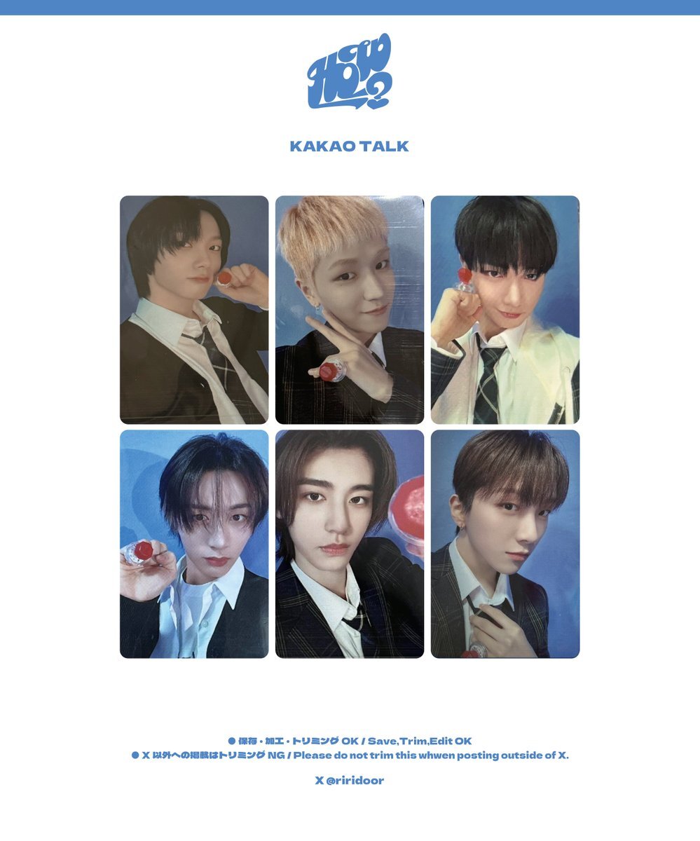 BOYNEXTDOOR 2ND EP [HOW?] EVENT KAKAOTALK PHOTOCARD OFFICIAL | eBay