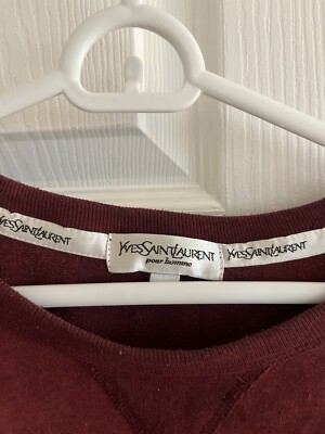 vintage ysl crewneck | eBay