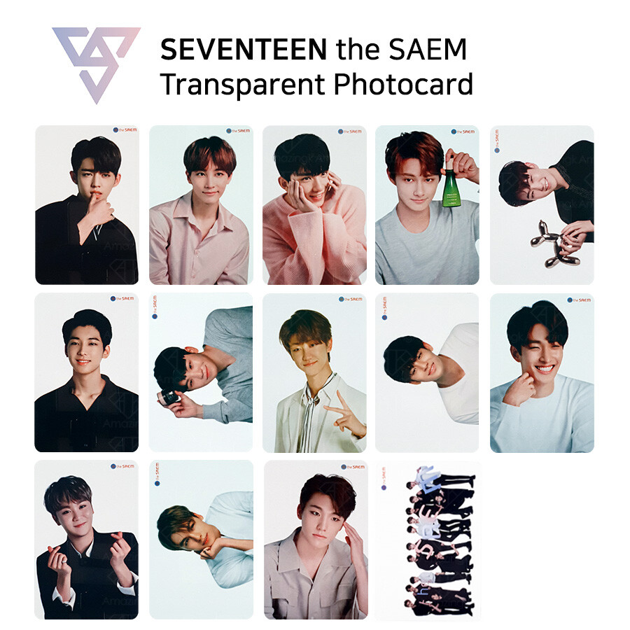 SEVENTEEN ザセム トラベルキット 限定 透明 トレカ ジュン セブチ
